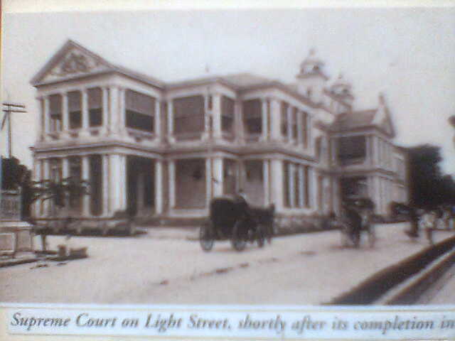 supreme court on light street penang 1906