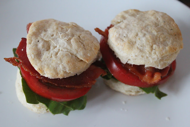 BLT biscuits