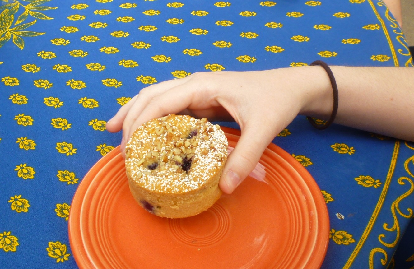 For Love of the Table Buttermilk Tea Cakes with Fresh Fruit...perfect