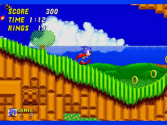 Sonic the Hedgehog 2 gameplay (PC Game, 1992) 