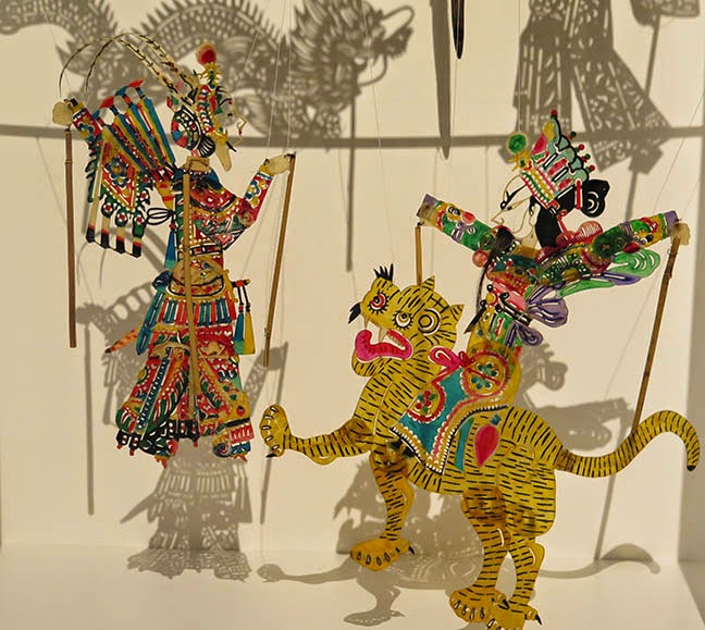 What's Happening at Providence Children's Museum Shadow Puppets on Display