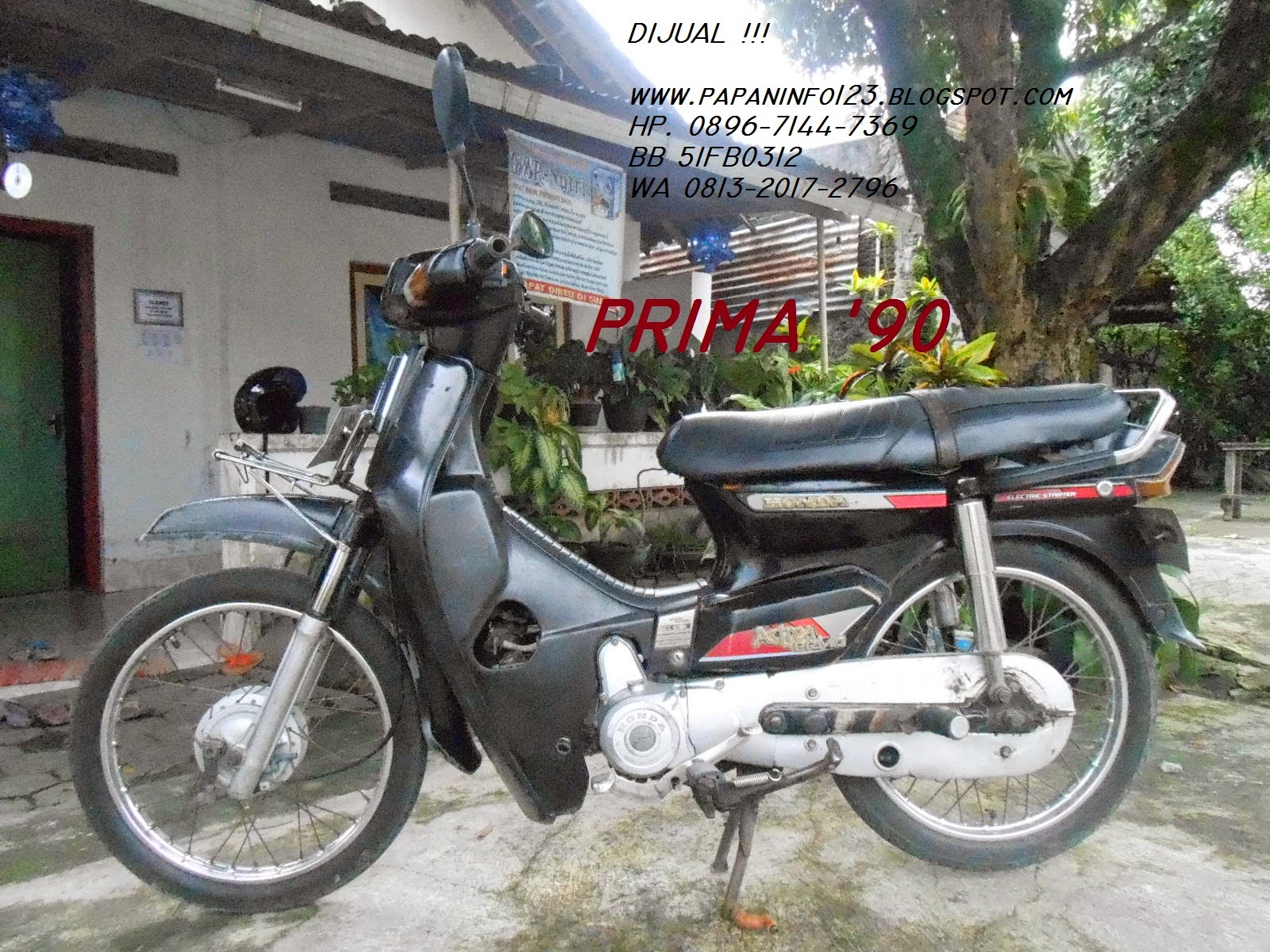 Dijual Honda Astrea Prima 1990 Dan 1988 Plat Yogyakarta PAPAN