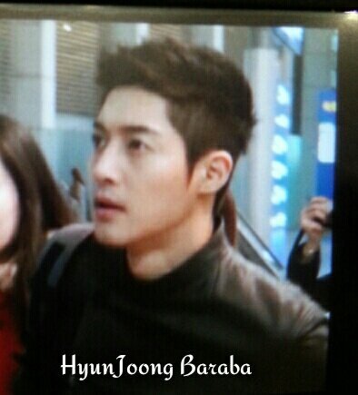 Angelichyun S Monde Photos Kim Hyun Joong 김현중 At Incheon
