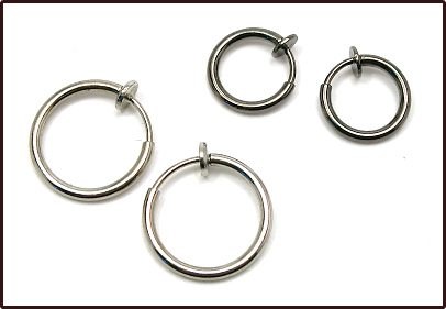 Wild Roses And Blackberries Earring Findings For Non Pierced Ears This Type Of Clip Ons Can Often Be Seen In Anese Beading Designs They Look Very Similar To Hoop Earrings Making Them Perfect For People Who What A