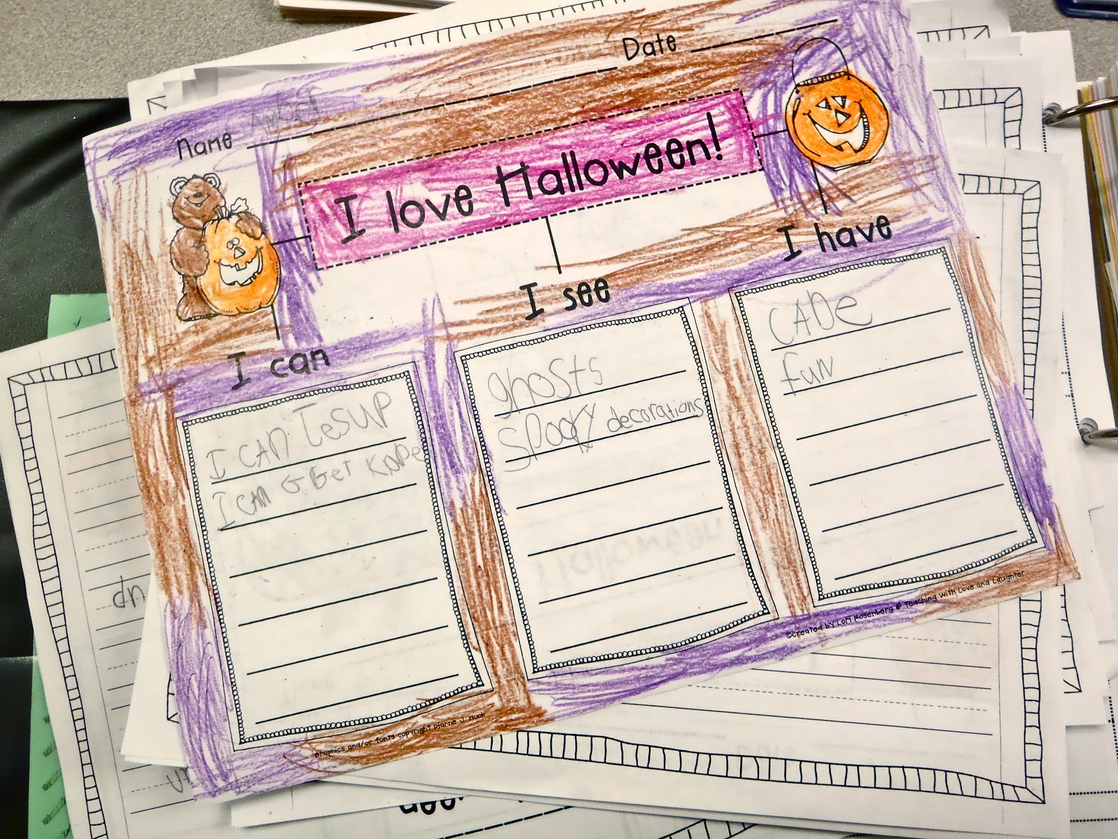 Fun With Firsties: Halloween in November...and some other stuff