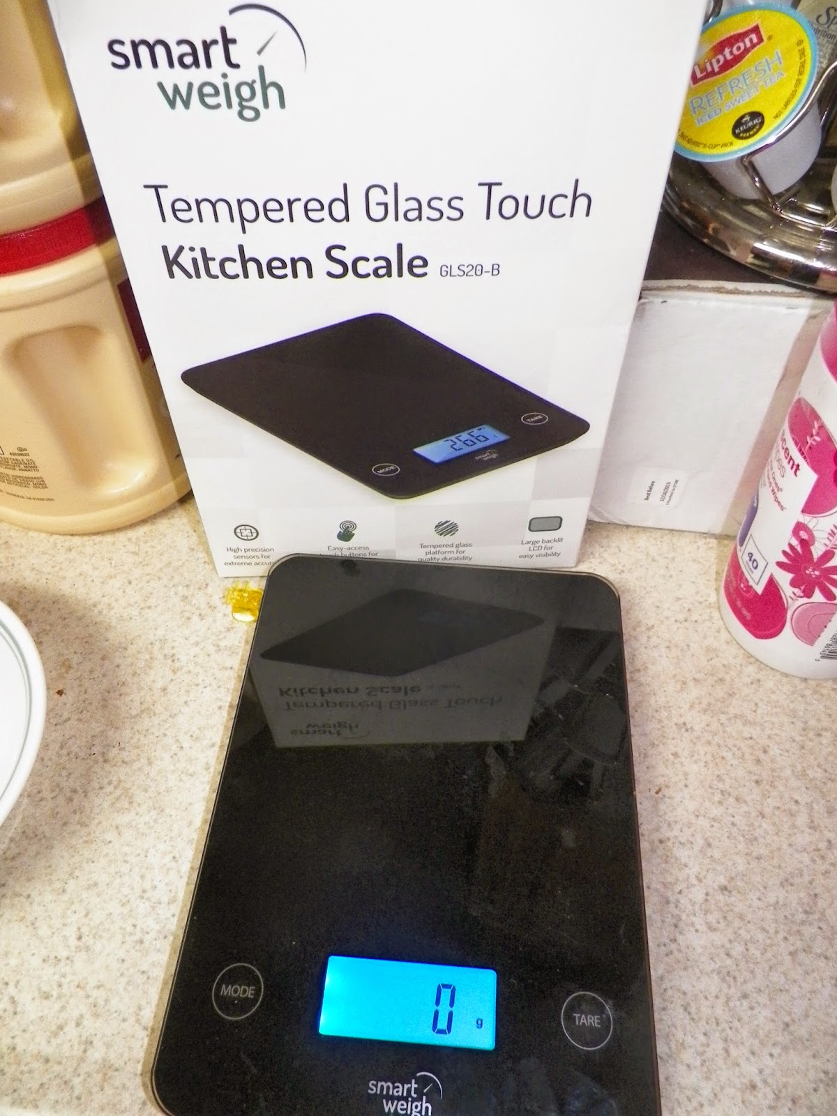 mygreatfinds Smart Weigh Tempered Glass Touch Digital Kitchen Scale Review