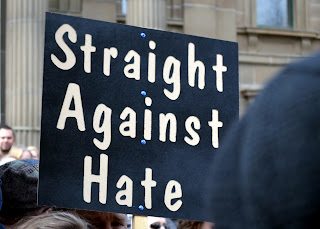 Straight against hate