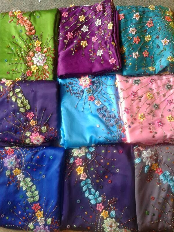 De Apple Shop kain sulam cantik dan murah