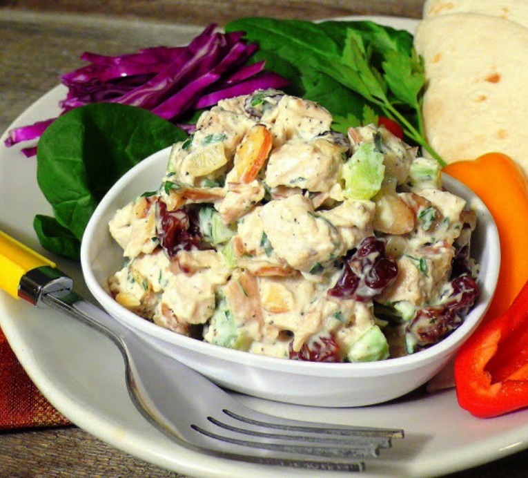 The Bestest Recipes Online Greek Yogurt and Honey Dijon Chicken Salad