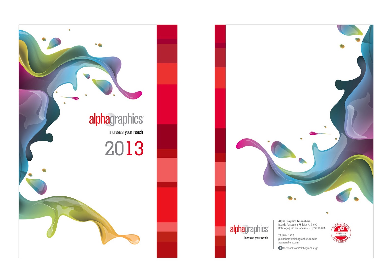 Portfólio Designer Gráfico Agenda Alphagraphics 2013