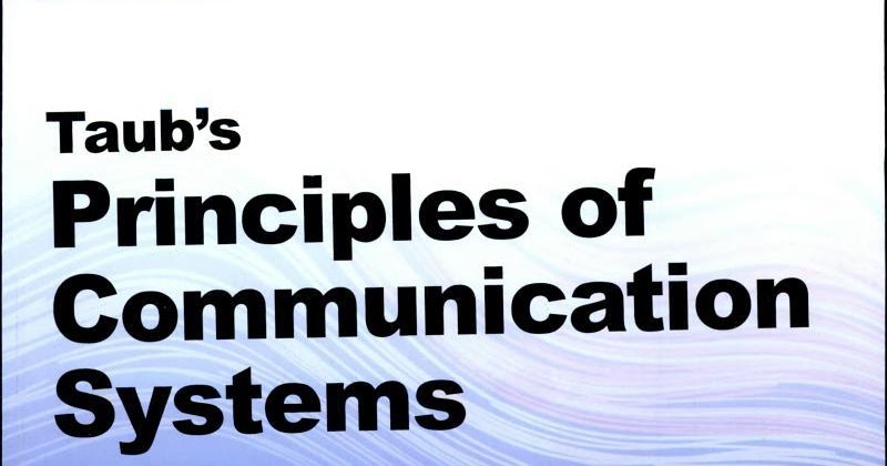 Principles of Communication Systems-I - YouTube
