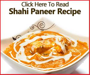 Shahi Paneer Recipe