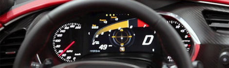 2014 Corvette Stingray Customizable Instrument Cluster 2014 Corvette Stingray Customizable Instrument Cluster
