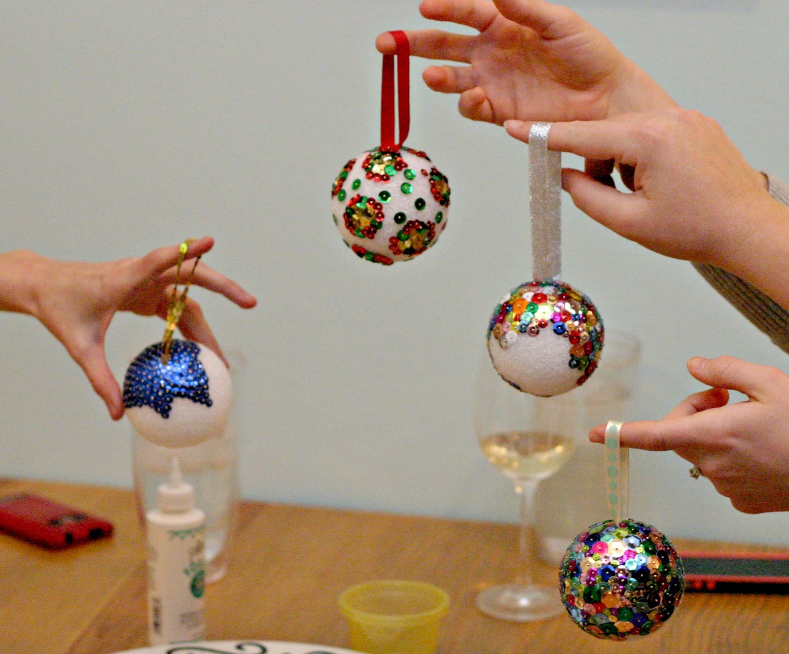 A "Make Your Own Ornament" Party  TaylorMade