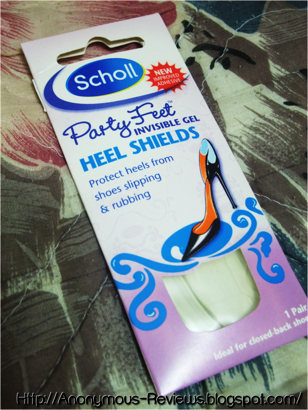 scholl silicone heel