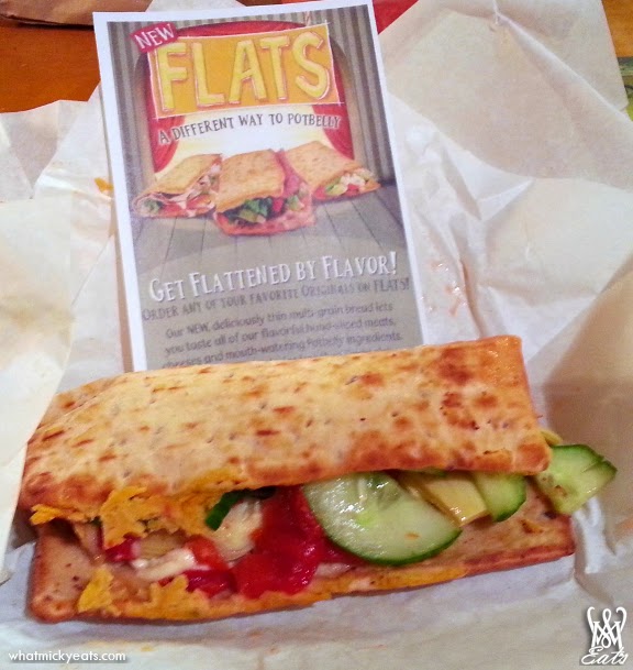 What Micky Eats... Potbelly "FLATS" + Popchips