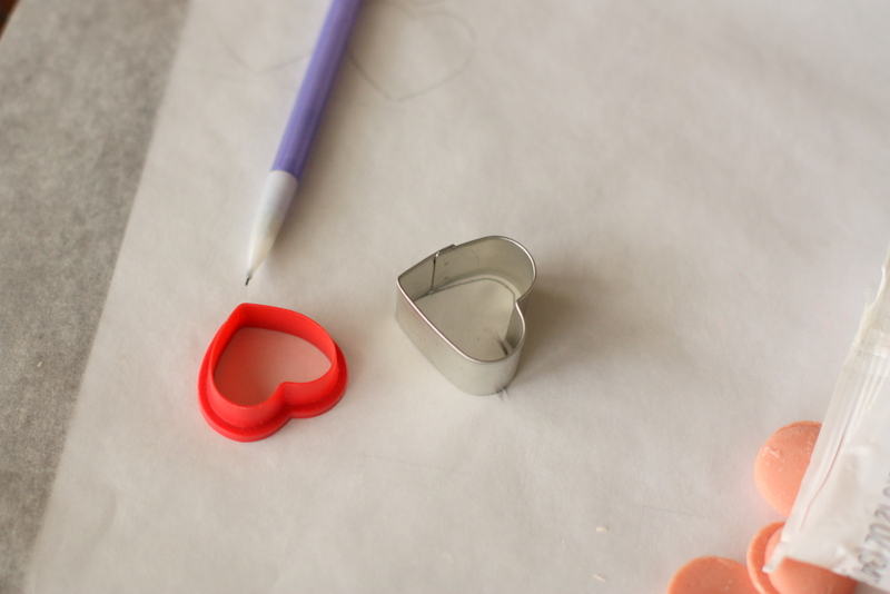 Half Baked DIY chocolate heart decorations