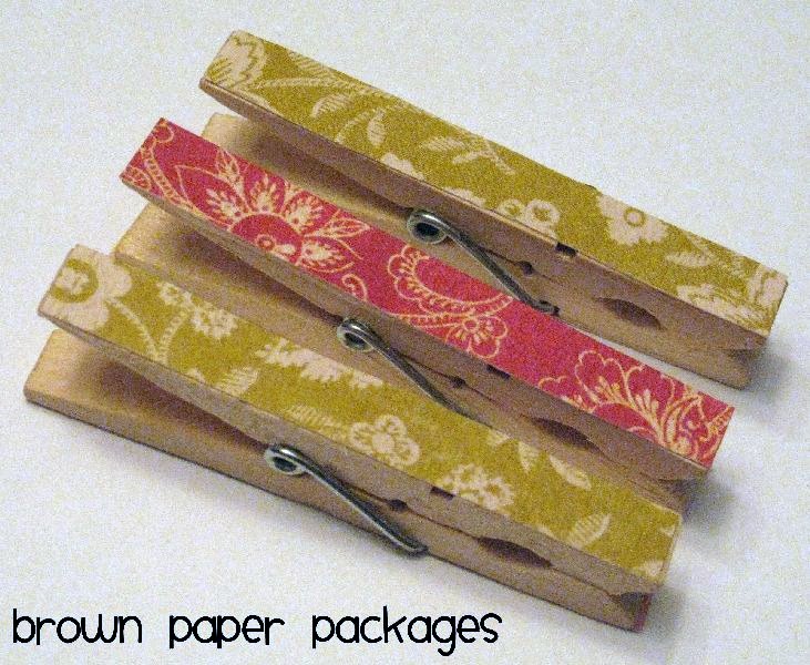 {decorative clothespins} Simply Kierste Design Co.