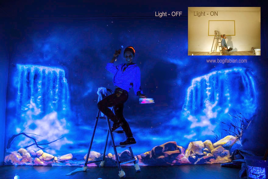 Allow the universe to become a part of your daily life… - When The Lights Go Out, My Glowing Murals Turn These Rooms Into Dreamy Worlds Allow the universe to become a part of your daily life… - When The Lights Go Out, My Glowing Murals Turn These Rooms Into Dreamy Worlds