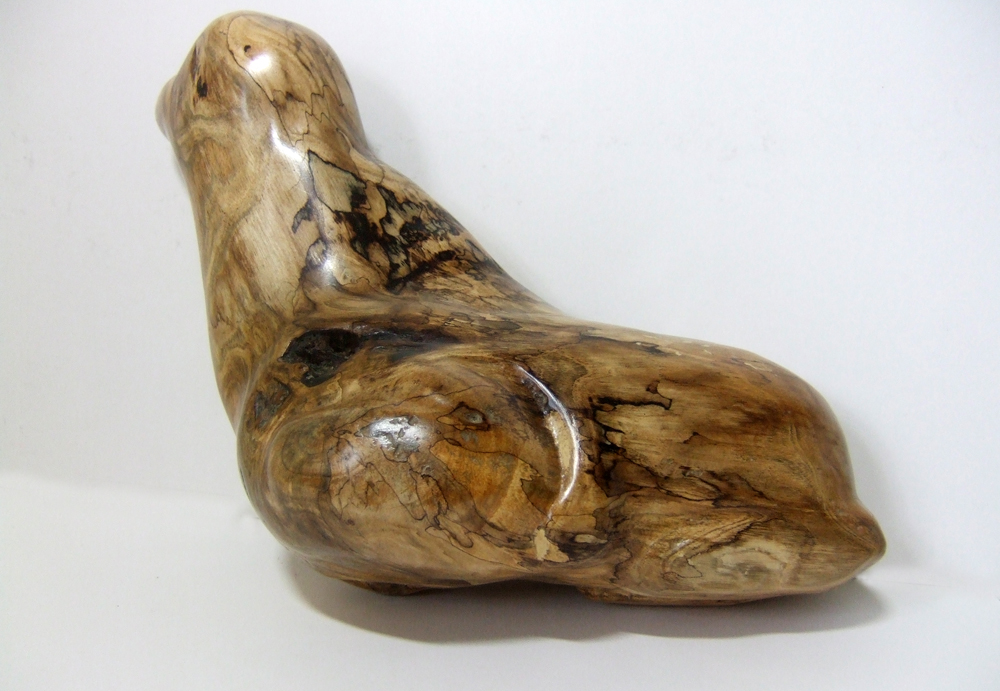 Mighty Fine Art Driftwood Seal anyone?