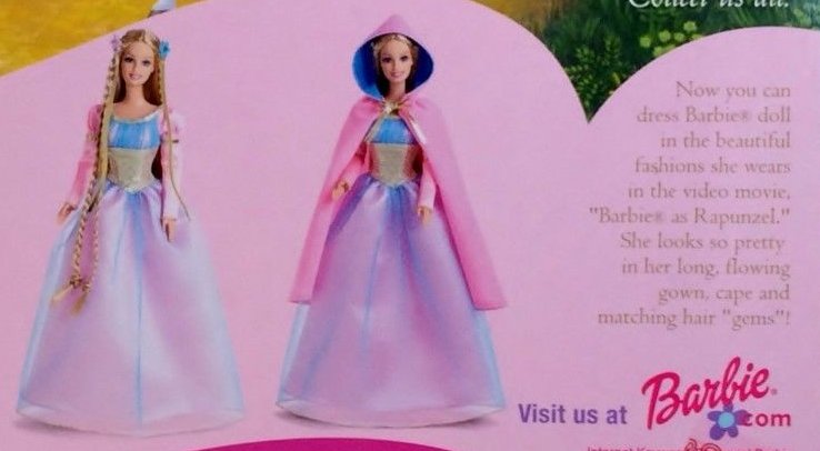 02 Barbie, princesse Raiponce (2002)