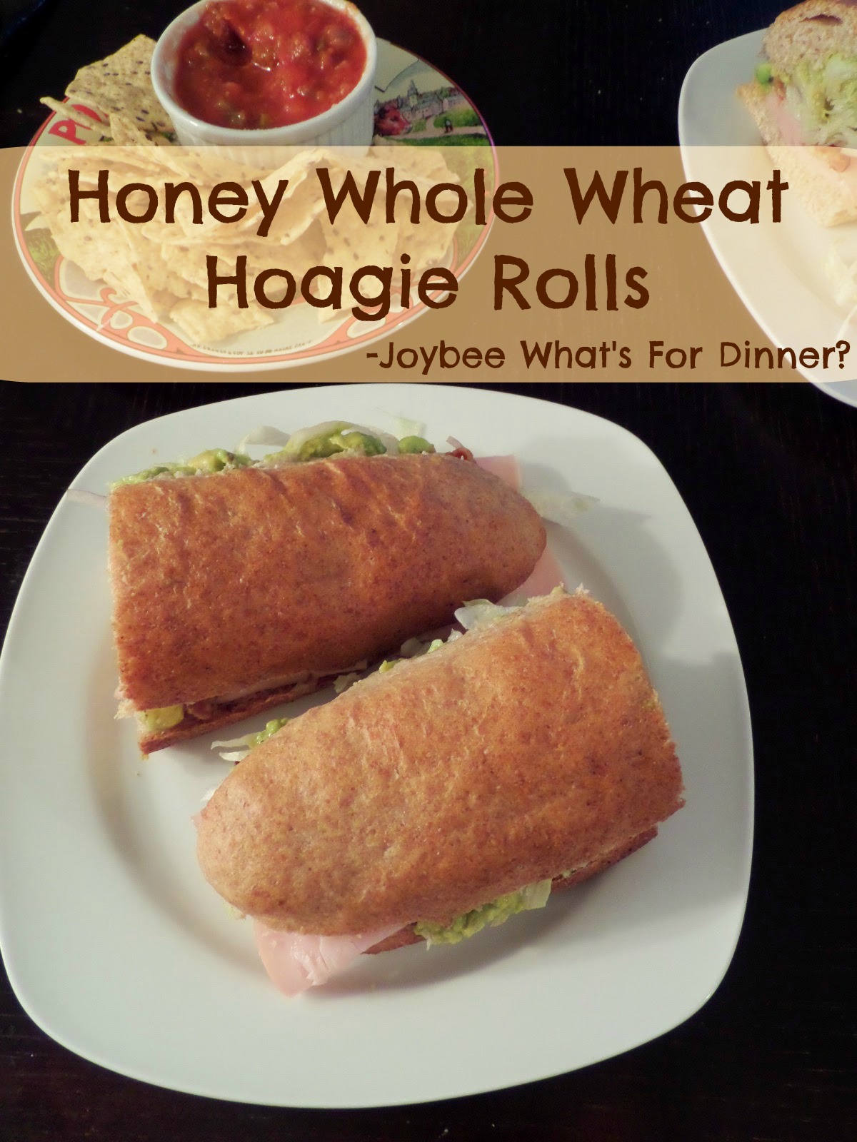 Honey Whole Wheat Hoagie Rolls Joybee, What's for Dinner?