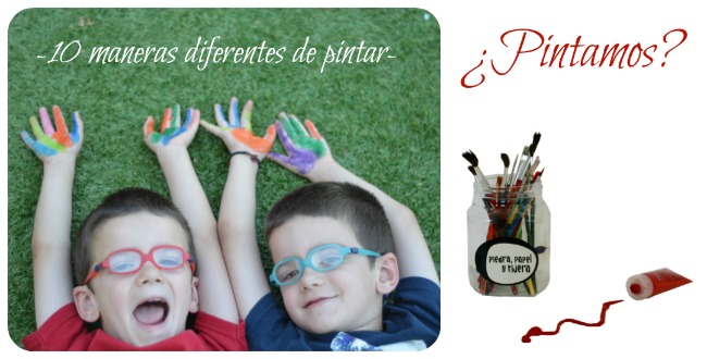 Pintamos?: 10 maneras diferentes y divertidas de pintar - Club Peques  Lectores: cuentos y creatividad infantil