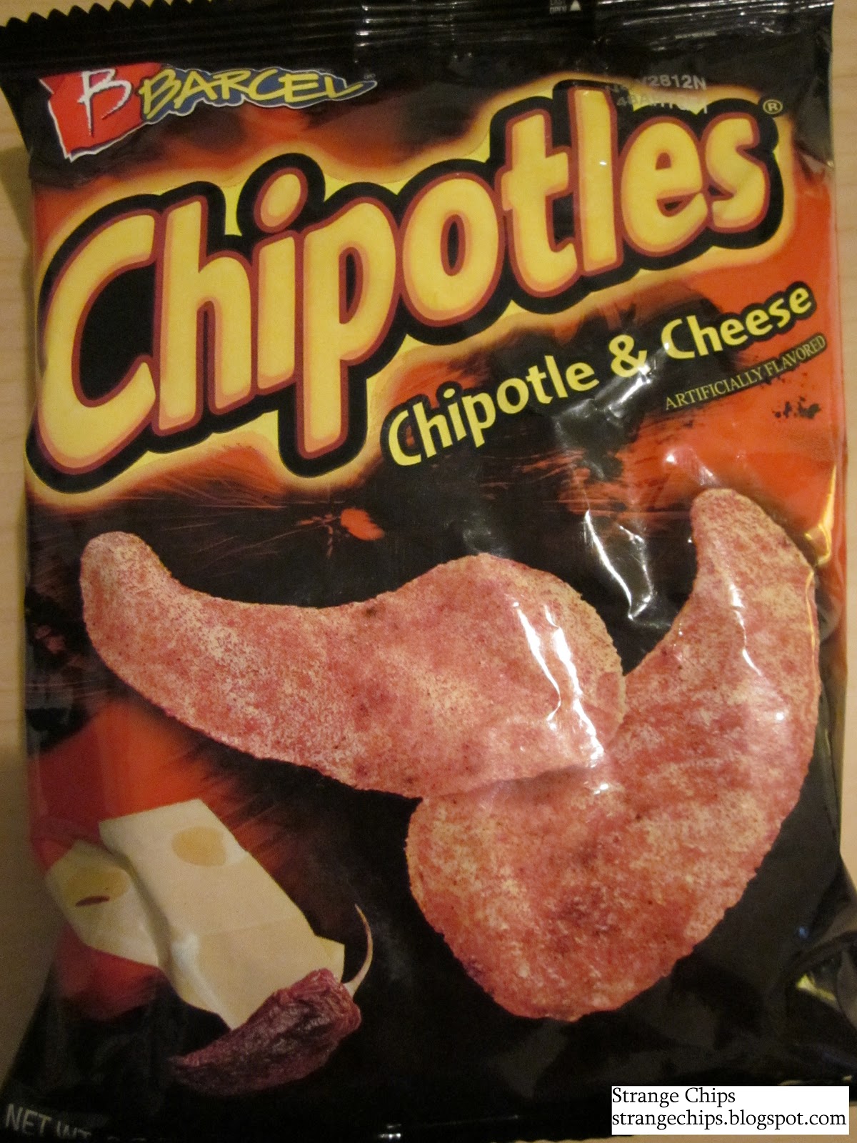 Strange Chips Barcel Chipotles Chipotle & Cheese
