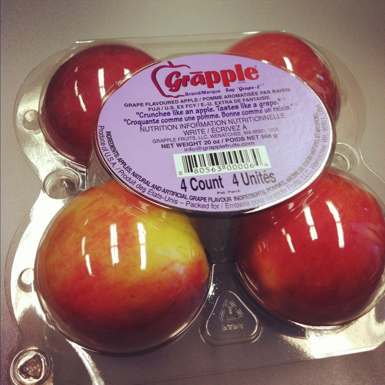 Packaged Apples