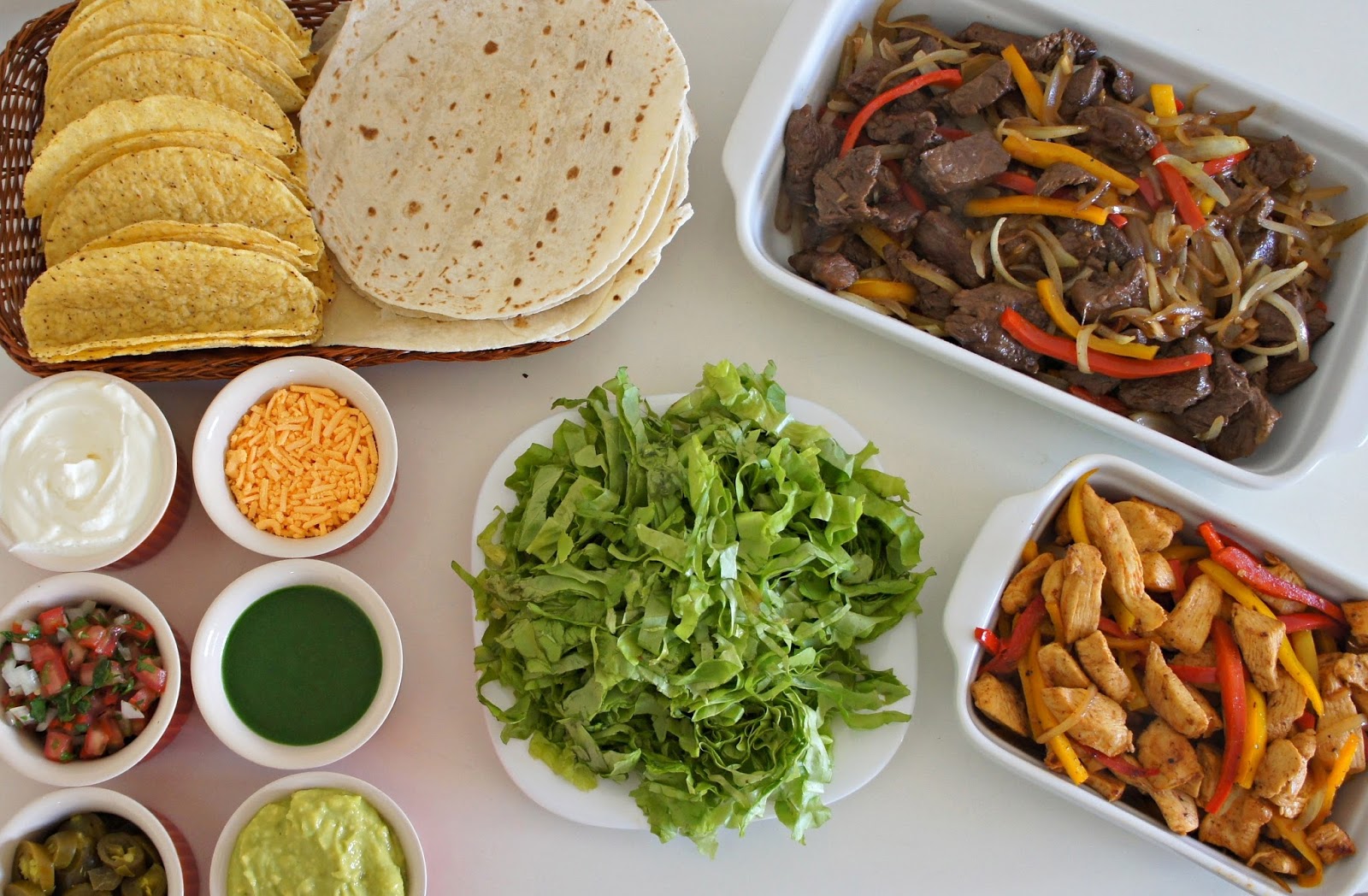 Receitinhas da Brunildinha FAJITAS DE CARNE
