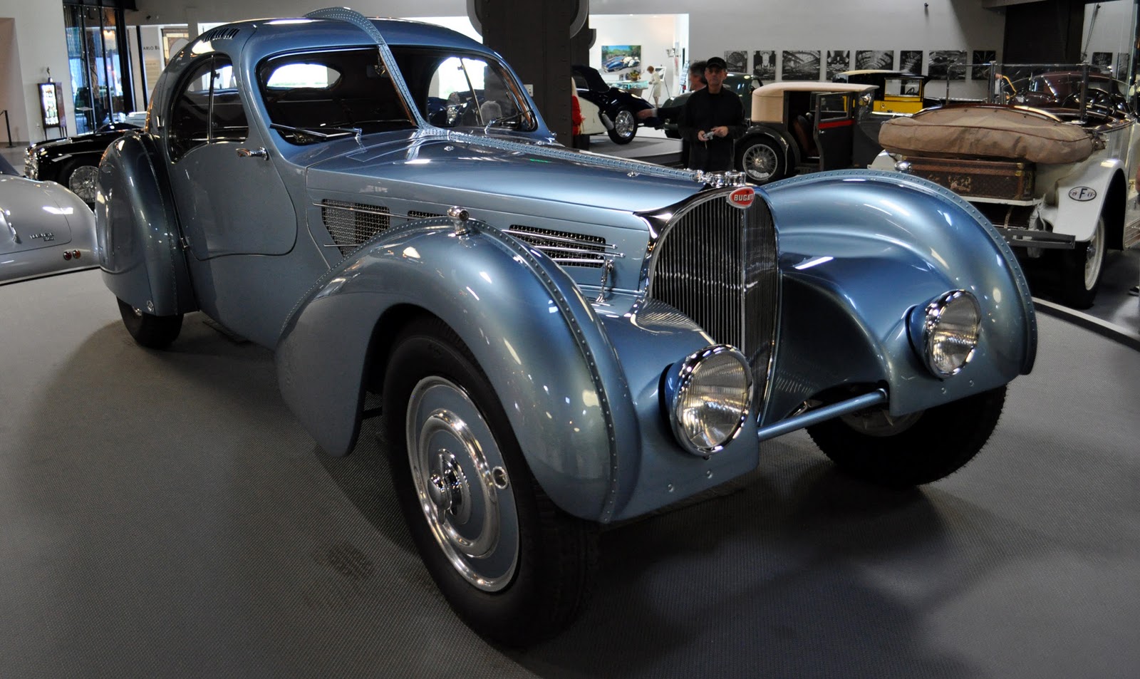 Just A Car Guy 1937 Bugatti Atlantic type 57SC, holds the record for