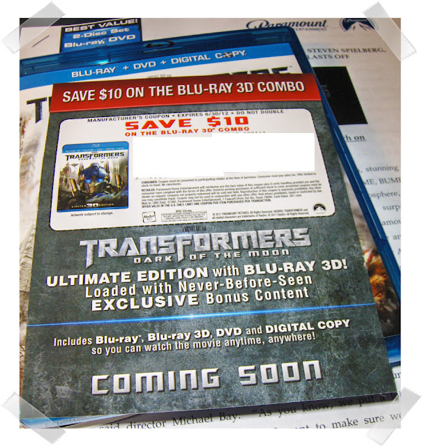 Transformers 3d Dvd3