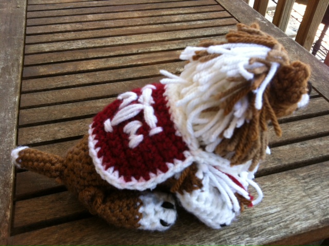 Texas A&M Plush Reveille with Blanket