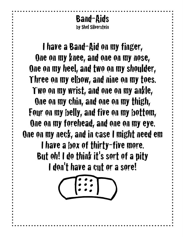 Bandaid Mrs. Burns 4th Grade