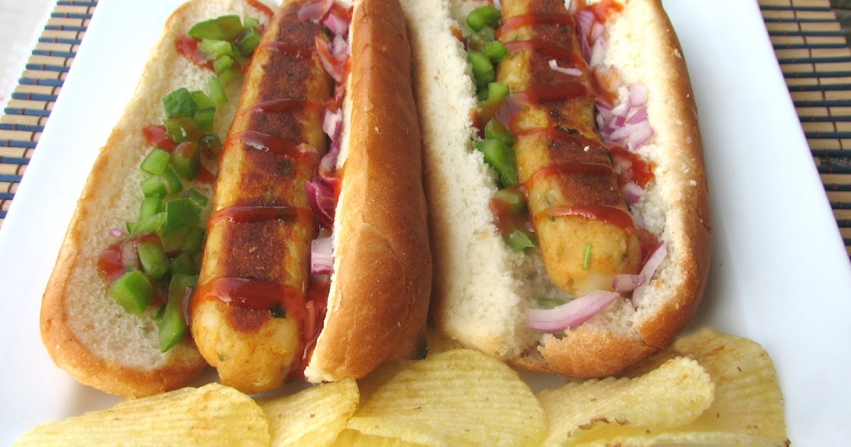 Veg Hot Dogs Kitchen Delicacies