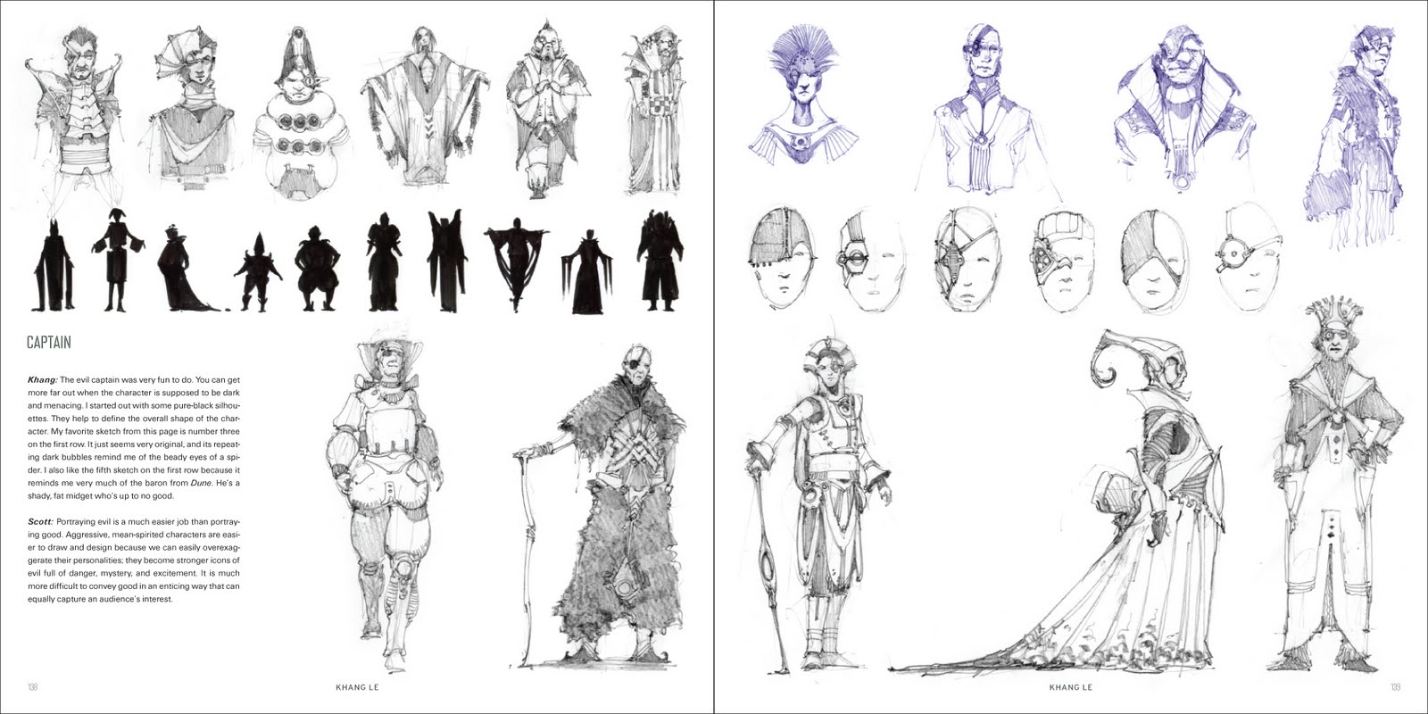Character and Creature Design Notes: The use of Silhouettes in Concept