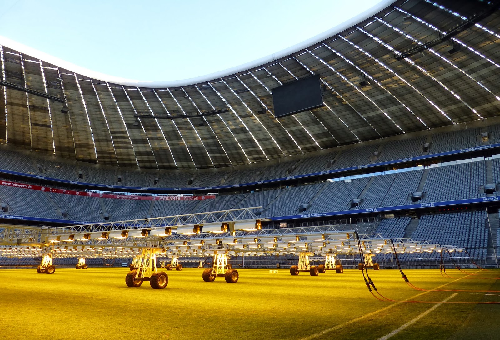 Scottish Girl in Zurich: Allianz Arena - Part Home of Bayern Munich