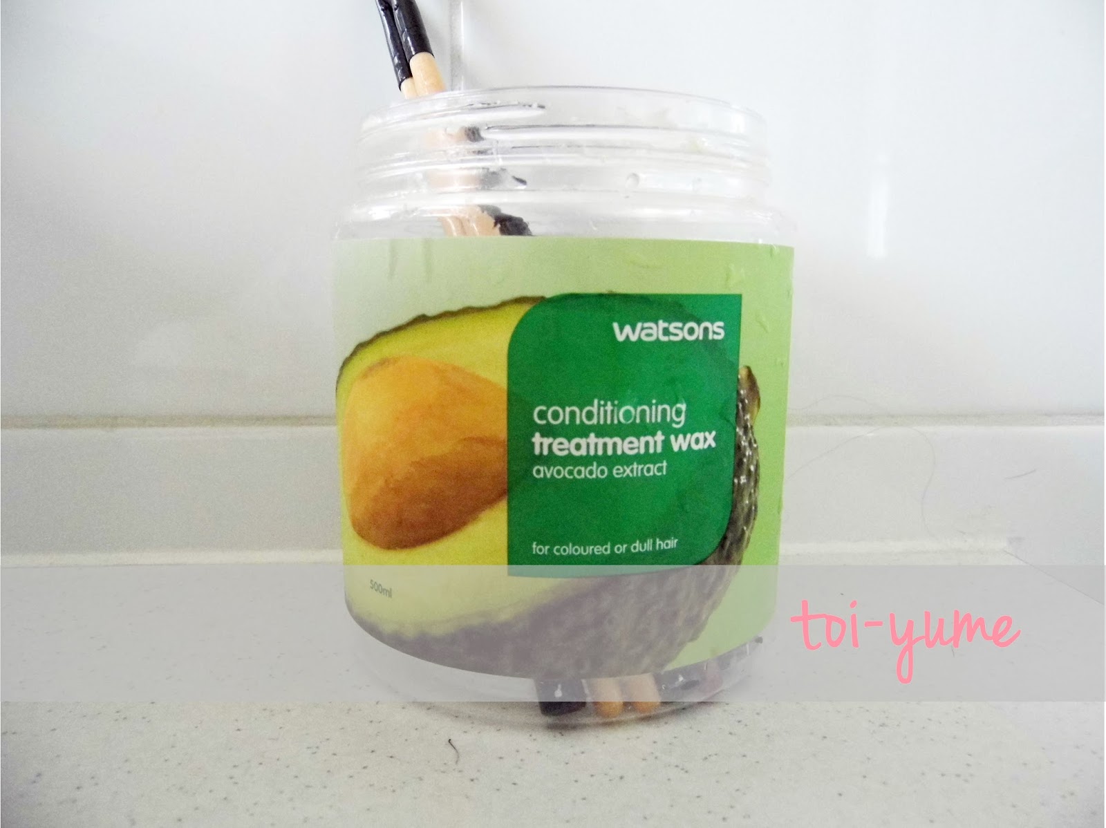 Meeberling ∞ Review Watsons' Honey Treatment Wax Hair Mask