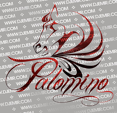 Palomino Nightclub Logo Design Palomino Nightclub Logo Design