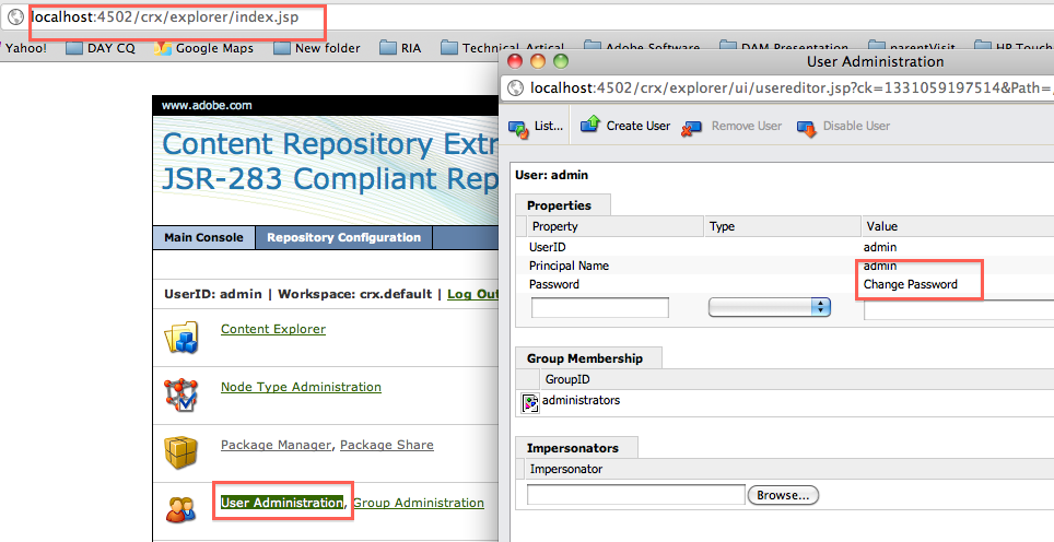 adobe cq adobe aem how to change admin password in cq5 5 adobe cq