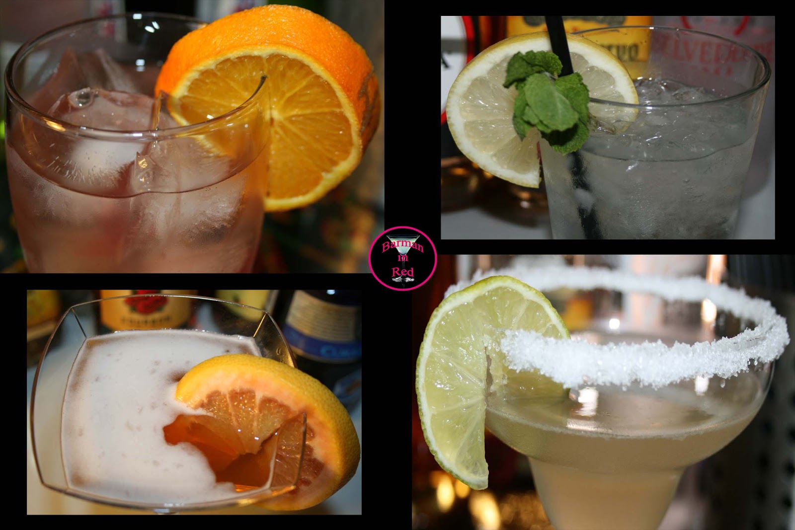 Cómo decorar cócteles y bebidas II: decorar con citrícos