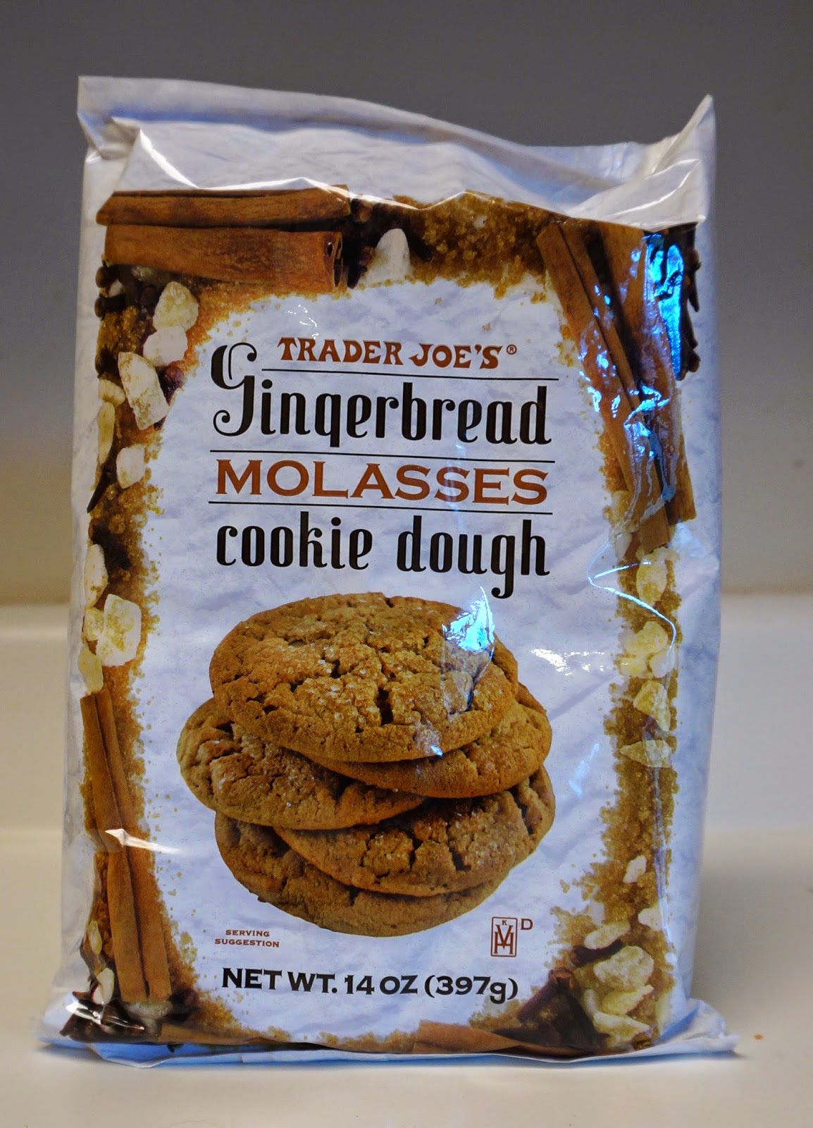 Exploring Trader Joe's Trader Joe's Gingerbread Molasses Cookie Dough