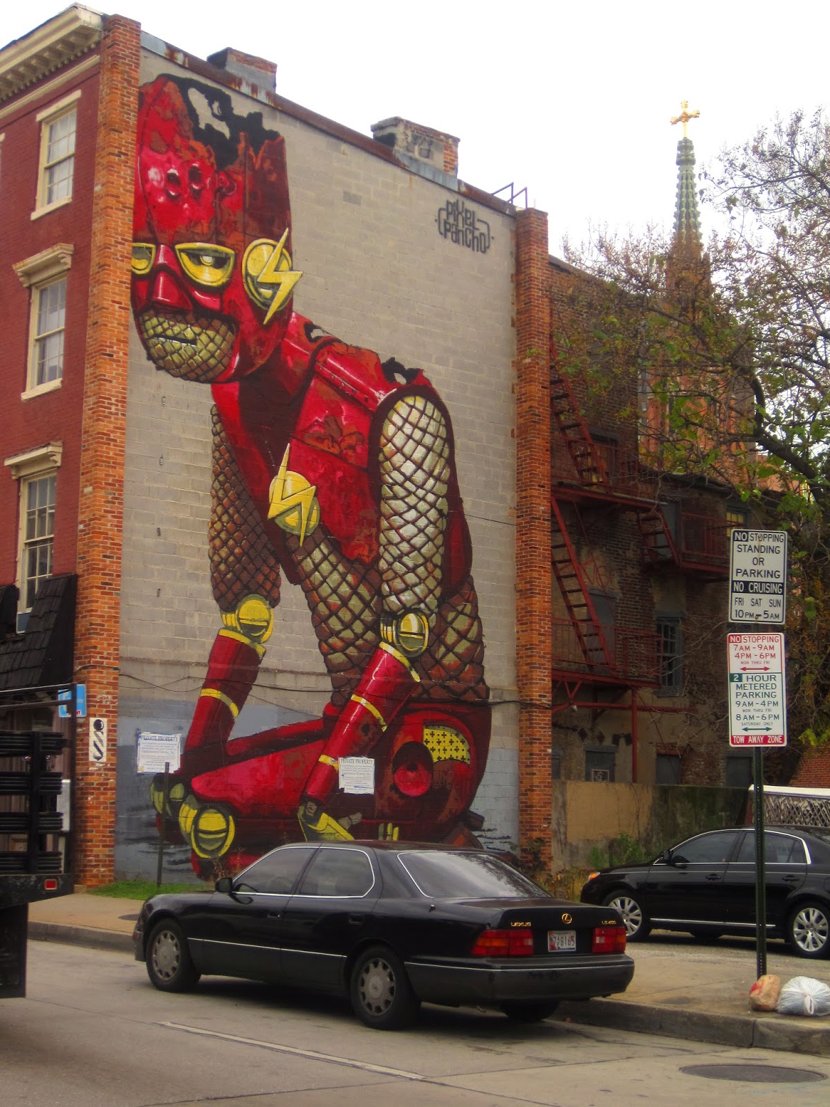 Güneş Yılmaz Murals of Baltimore / Baltimore'un duvar resimleri