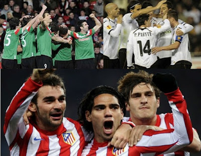 Atlético , Valencia y Athletic contentos por la victoria
