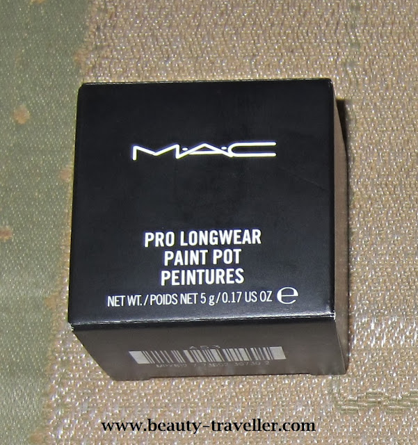 Review MAC Pro Longwear Paint Pot in Layin' Low Beauty Traveller