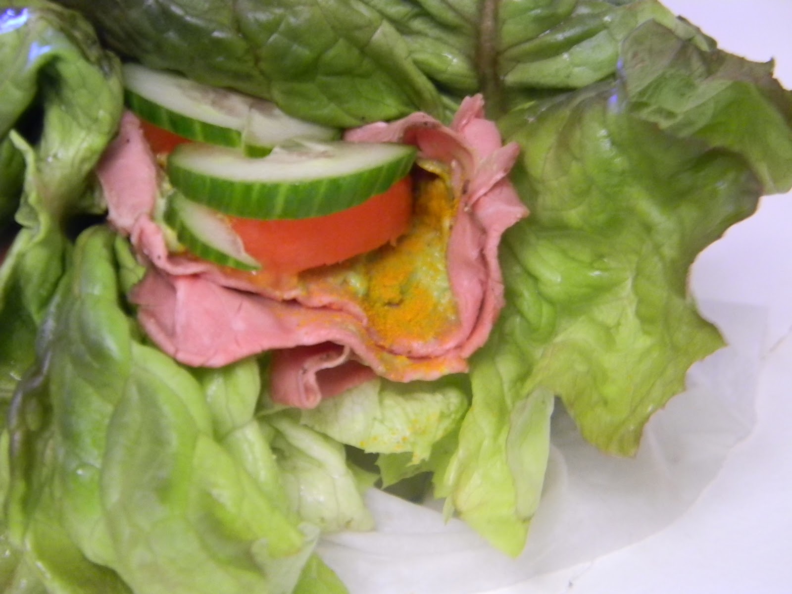 Caveman Cuisine Cool Roast Beef Lettuce Wraps Tony Fed