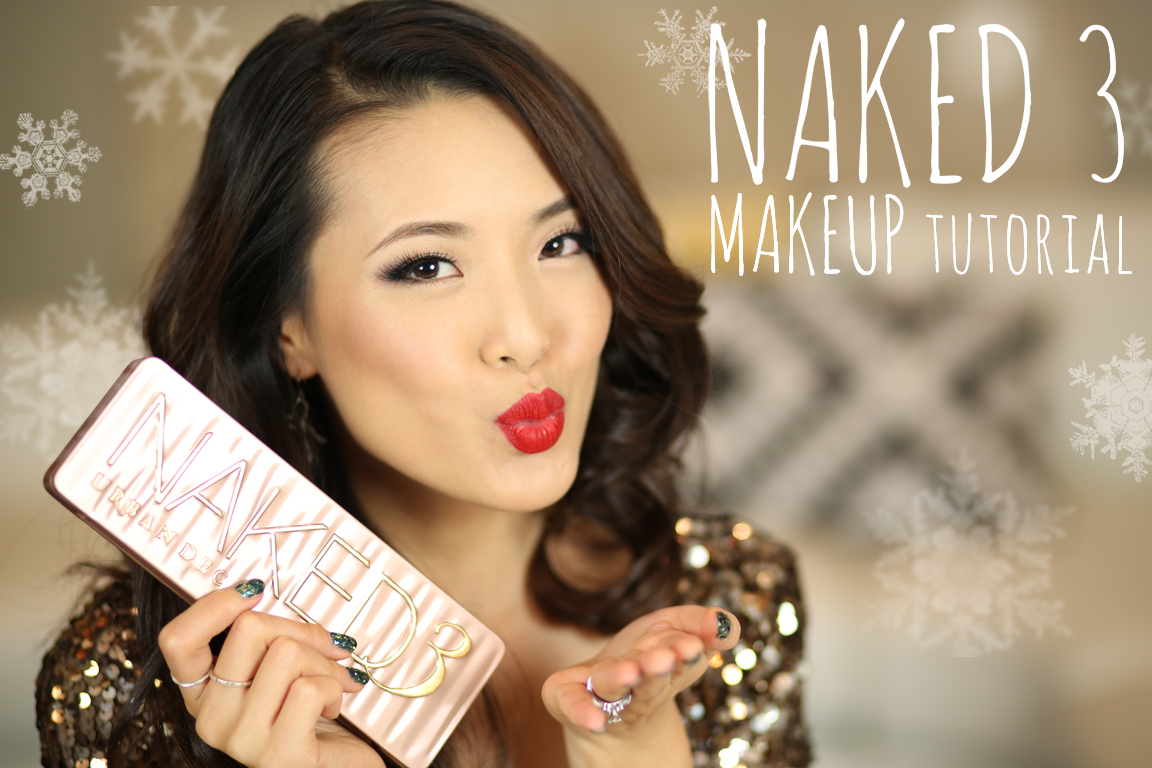Urban Decay Naked 3 Palette Makeup Tutorial | Bold Lip 
