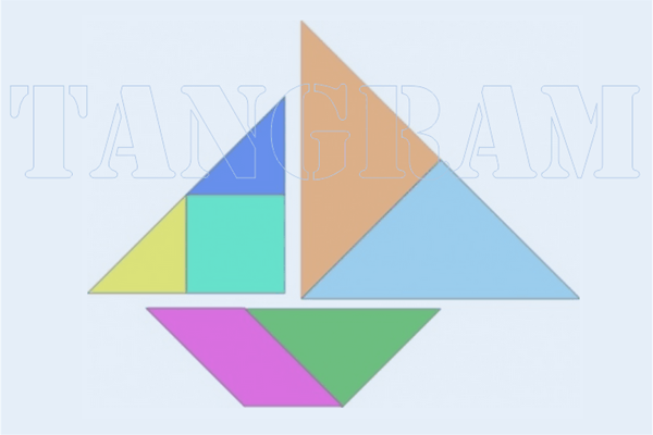 Construção da ave (Tangram #6 do site Racha Cuca) 