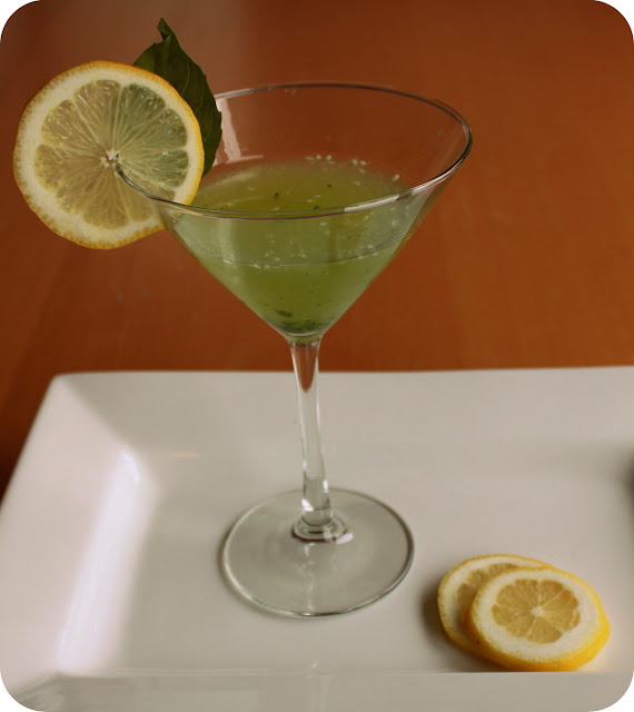 Sadie Wade Cucumber Basil Martini