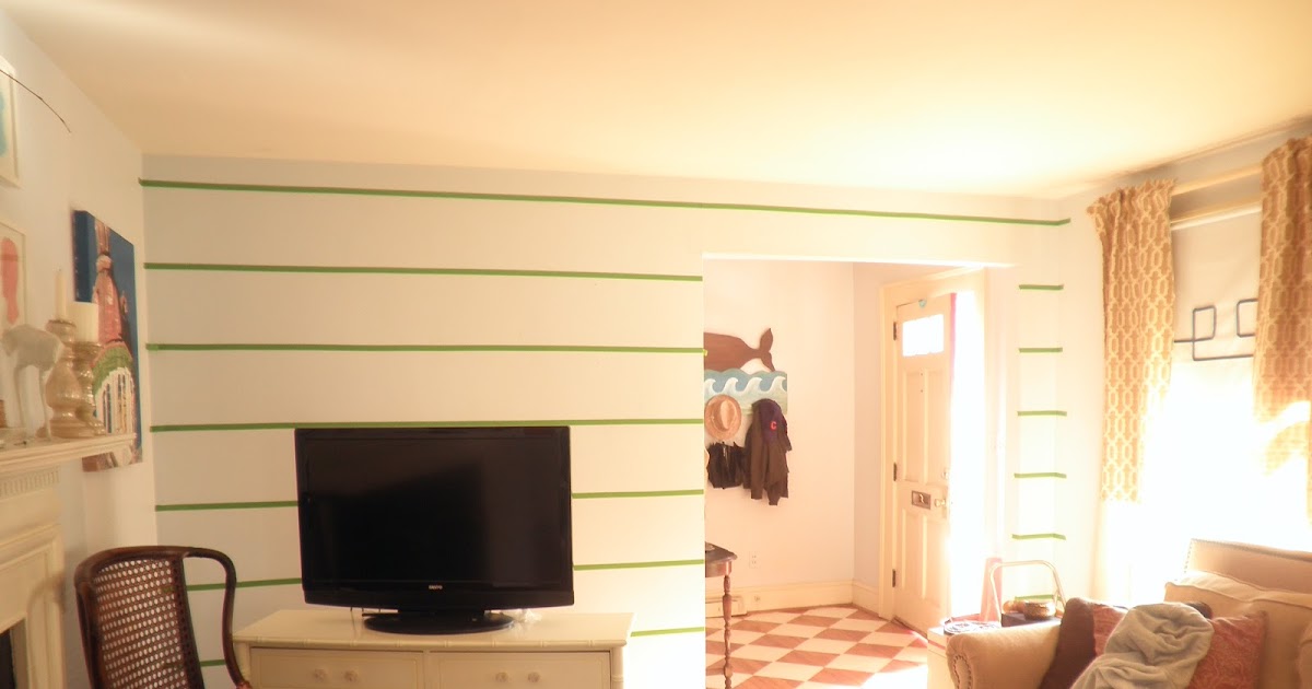 Design Blooms Striped Walls!!